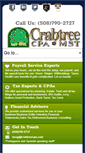 Mobile Screenshot of crabtreecpa.com
